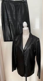 GAP leren jasje met bijpassende rok maat 40/42[DM]