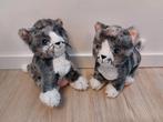 Knuffel Ikea poes kat lilleplutt grijs 2x L884, Ophalen of Verzenden, Zo goed als nieuw, Poes
