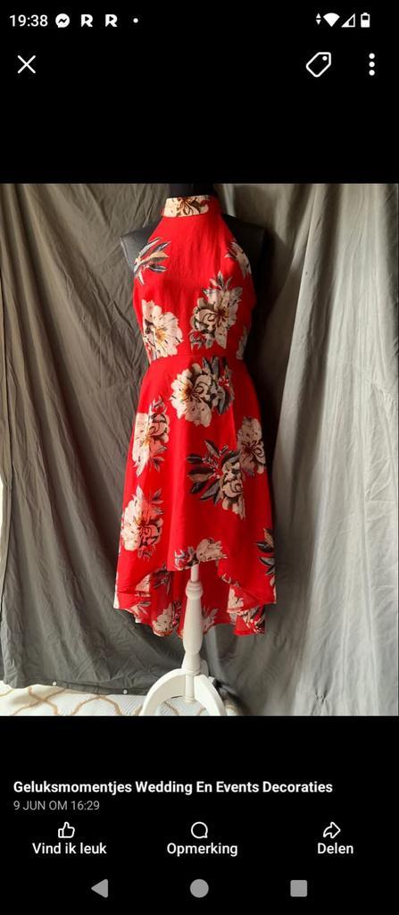 Nieuwe maxi en mini jurken, Kleding | Dames, Jurken, Nieuw, Maat 38/40 (M), Overige kleuren, Onder de knie, Ophalen of Verzenden