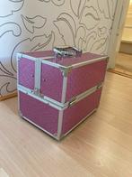 Beautycase, Sieraden, Tassen en Uiterlijk, Beautycases, Ophalen of Verzenden, Hardcase, Roze, Zo goed als nieuw