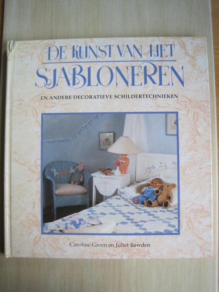 356 - De kunst van het sjabloneren, Boeken, Hobby en Vrije tijd, Zo goed als nieuw, Overige onderwerpen, Verzenden