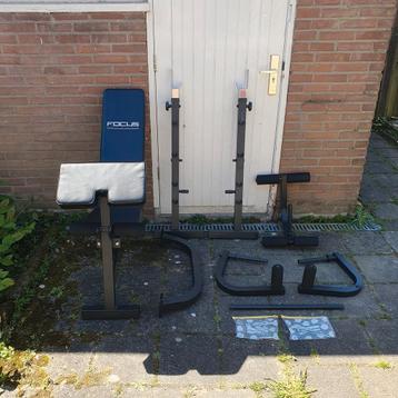 Krachtstation focus fitness no handleiding schroeven incompl beschikbaar voor biedingen