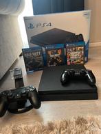 Playstation 4 500GB ruilen nintendo switch gezocht, Spelcomputers en Games, Ophalen, Met 2 controllers, Slim, 500 GB