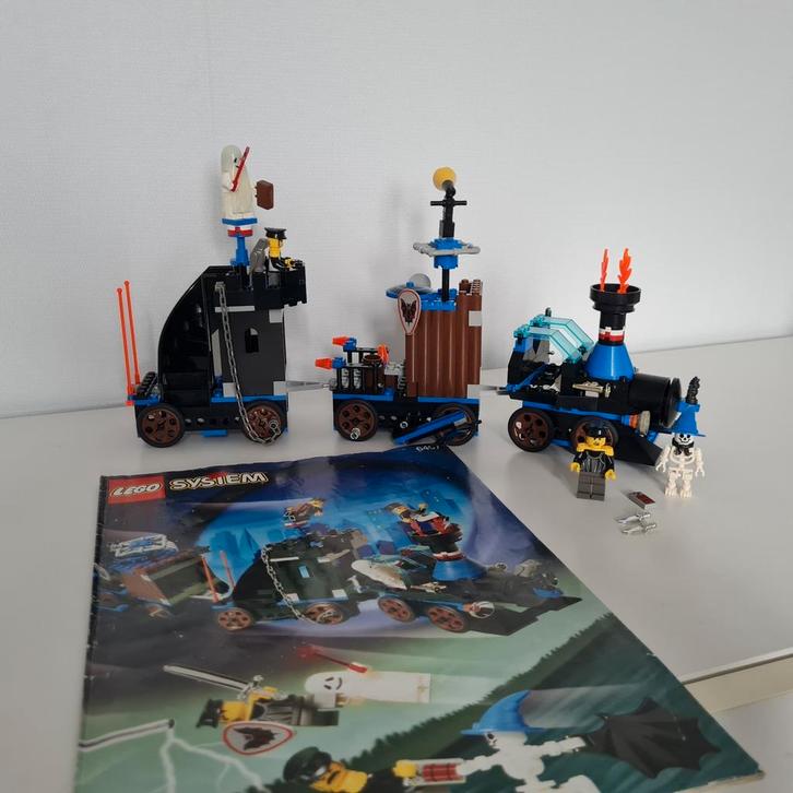 Lego systeem 6497 twisted time train, Kinderen en Baby's, Speelgoed | Duplo en Lego, Gebruikt, Lego, Complete set, Ophalen of Verzenden