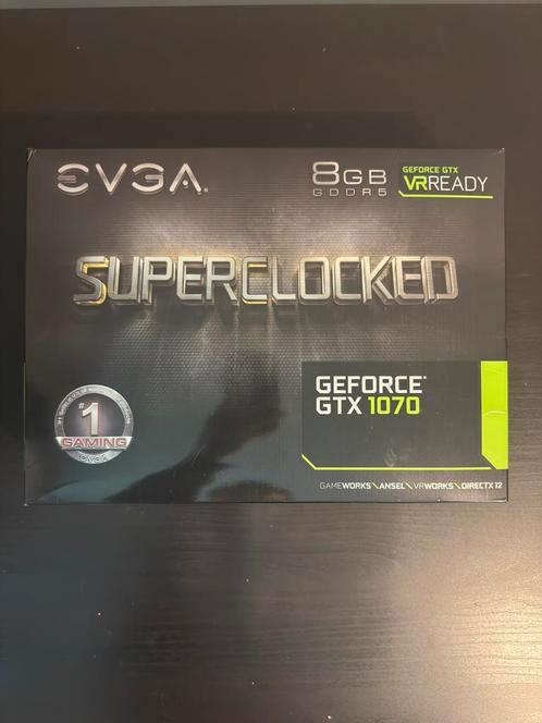 EVGA GeForce GTX 1070 SC Gaming ACX 3.0, Computers en Software, Videokaarten, Gebruikt, Nvidia, PCI-Express 3.0, GDDR5, Ophalen of Verzenden