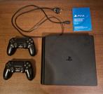 Sony Playstation 2 Slim Console - 1TB - Zwart, Met 2 controllers, Ophalen of Verzenden, Zo goed als nieuw, Slim