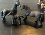 Schleich Friese paarden, Gebruikt, Ophalen of Verzenden