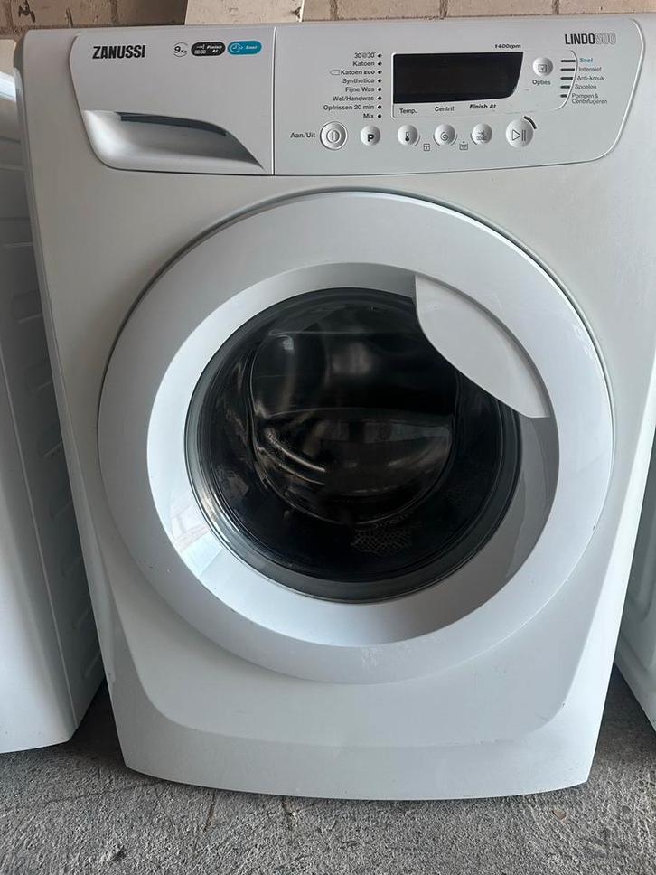 Zanussi Lindo500 9kg A+++ Wasmachine - Nette Staat!, Witgoed en Apparatuur, Wasmachines, Gebruikt, Voorlader, 8 tot 10 kg, 85 tot 90 cm