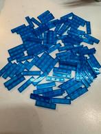 100 tegels 1x4 trans blue, Ophalen of Verzenden, Nieuw
