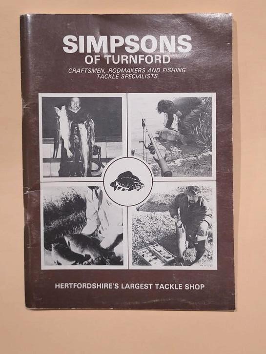 Catalogus Simpson's of Turnford / Kevin Maddocks hengels, Watersport en Boten, Hengelsport | Algemeen, Zo goed als nieuw, Verzenden