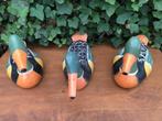 Te koop: 3 houten lokeenden, Ophalen of Verzenden