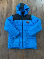 Maat 164 Blauwe gewatteerde rucanor winter ski jas, Ophalen of Verzenden, Zo goed als nieuw, Rucanor, Maat 48/50 (M)