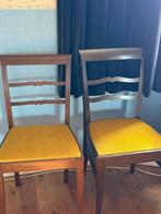 2 brocante eetkamerstoelen, Ophalen