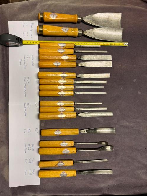 Beeldhouw gereedschap Dastra, Hobby en Vrije tijd, Overige Hobby en Vrije tijd, Zo goed als nieuw, Ophalen