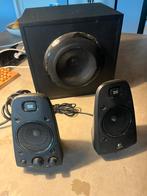 Luisspreker set Logitech, Computers en Software, Pc speakers, Ophalen of Verzenden, Gebruikt