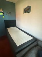 Boxspring met opbergruimte, Huis en Inrichting, Slaapkamer | Boxsprings, Ophalen, 90 cm, Eenpersoons, Zo goed als nieuw