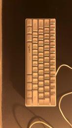 Gaming Toetsenbord Wit, Computers en Software, Toetsenborden, Gaming toetsenbord, Zo goed als nieuw, Qwerty, Bedraad