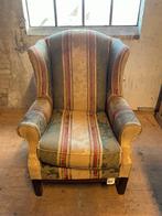 Eiken Fauteuils / Oude houten Stoelen / Vintage & Brocante, Huis en Inrichting, Fauteuils, Gebruikt, Hout, Ophalen of Verzenden