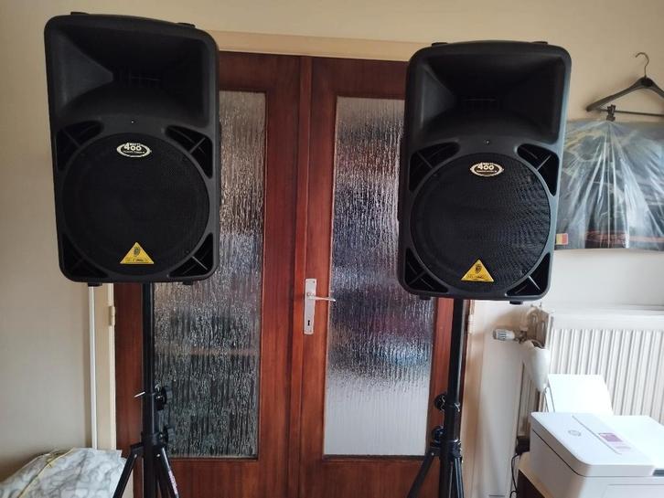Berhinger eurolive B312A, Audio, Tv en Foto, Luidsprekers, Zo goed als nieuw, Front, Rear of Stereo speakers, 120 watt of meer
