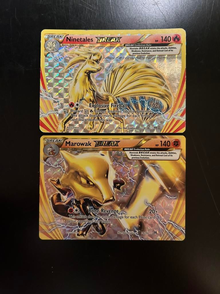 Ninetales Break & Marowak Break, Ophalen, Zo goed als nieuw