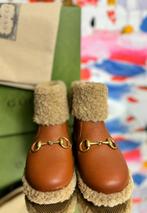 Gucci shearling horsebit laarsjes schoenen maat 29-30 NIEUW, Verzenden, Jongen of Meisje, Gucci, Schoenen