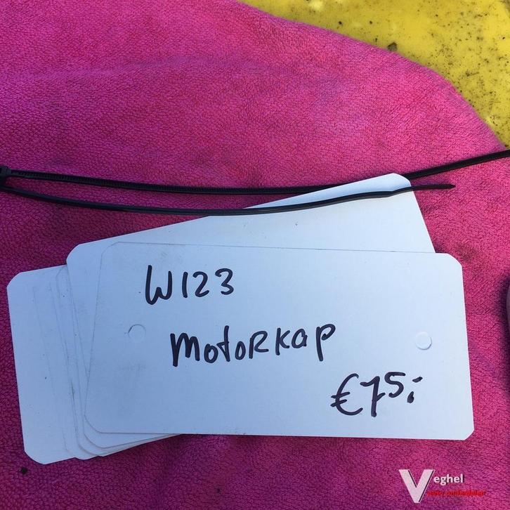 Mercedes W123 Motorkap, Auto-onderdelen, Carrosserie en Plaatwerk, Motorkap, Gebruikt, Ophalen