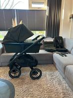 DUBATTI TWO • PINE GREEN • NIEUWSTAAT!, Kinderen en Baby's, Kinderwagens en Combinaties, Zo goed als nieuw, Combiwagen, Verstelbare duwstang