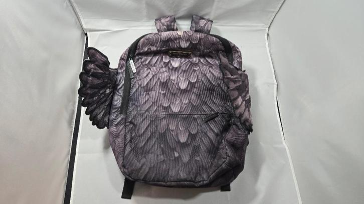 Sprayground Wings Rugzak - Grey Feather / Veren Print, Sieraden, Tassen en Uiterlijk, Tassen | Rugtassen, Gebruikt, Overige merken