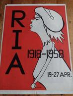 RIA Affiche 1918-1958, Verzamelen, Ophalen of Verzenden, A1 t/m A3, Reclame, Rechthoekig Staand