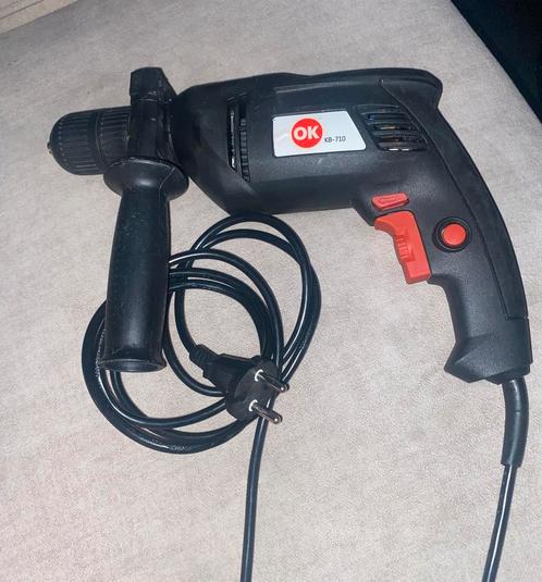 OK klopboormachine, Doe-het-zelf en Verbouw, Gereedschap | Boormachines, Gebruikt, Boormachine, 600 watt of meer, Klopboormechanisme