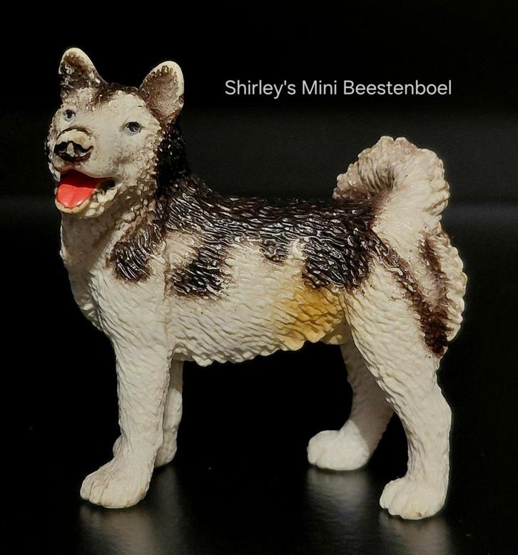 Schleich husky, Verzamelen, Dierenverzamelingen, Zo goed als nieuw, Beeldje of Figuurtje, Hond of Kat, Ophalen of Verzenden