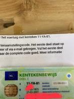 compleet kenteken mercedes 280 slc 107, Auto-onderdelen, Ophalen