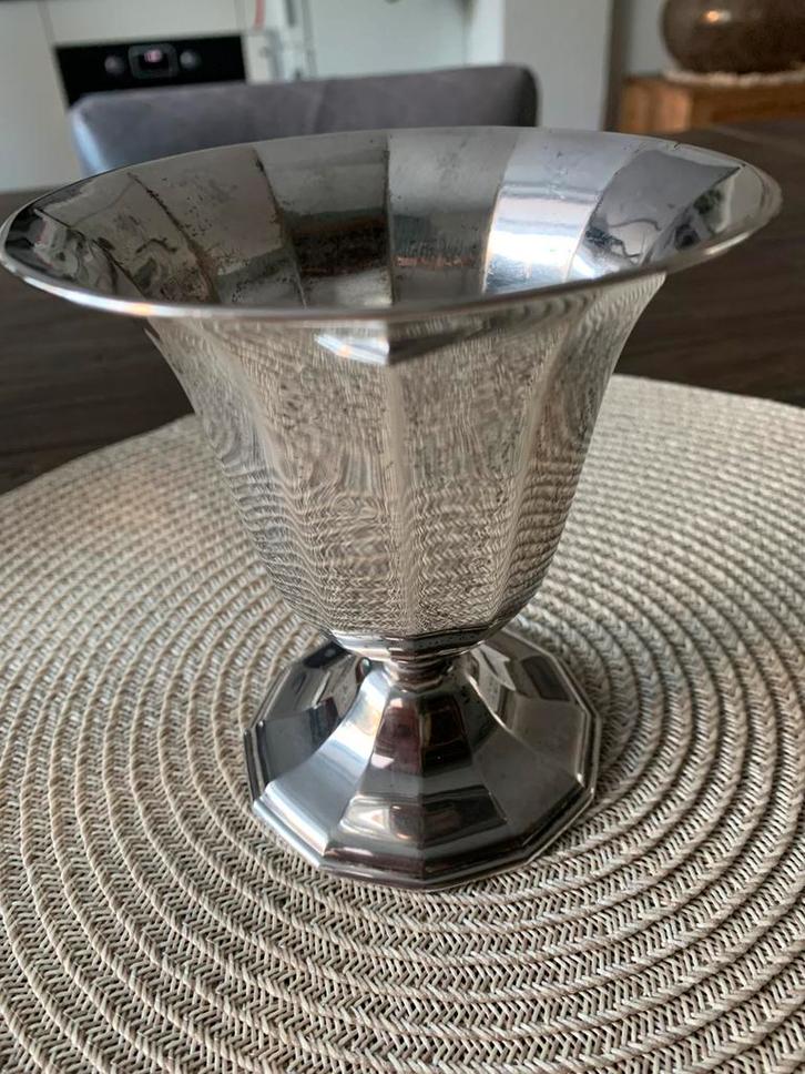 Antieke zilveren Beker, Antiek en Kunst, Antiek | Goud en Zilver, Zilver, Ophalen of Verzenden