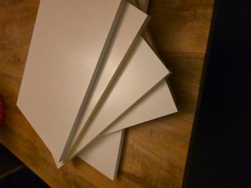 5 x Besta kast planken wit  beschikbaar voor biedingen