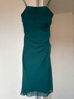 Donkergroene galajurk: gestoomd + incl stola, Kleding | Dames, Gelegenheidskleding, Maat 38/40 (M), Galajurk, Ophalen of Verzenden