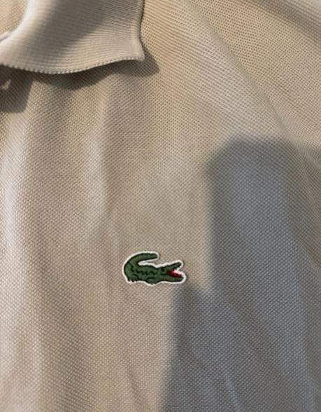 Stijlvolle Lacoste Polo – Grijs – Lange Mouwen – Maat XL, Kleding | Heren, Polo's, Zo goed als nieuw, Maat 56/58 (XL), Grijs, Ophalen of Verzenden