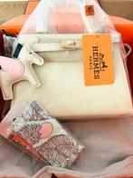 Hermes Mini Kelly, Sieraden, Tassen en Uiterlijk, Tassen | Damestassen, Verzenden, Nieuw, Beige, Handtas
