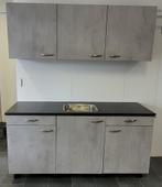 NIEUWE BRUYNZEEL ATLAS Betonlook ca. 180 cm / INNOVARE, Huis en Inrichting, Keuken | Complete keukens, Nieuw, Enkelwandige keuken