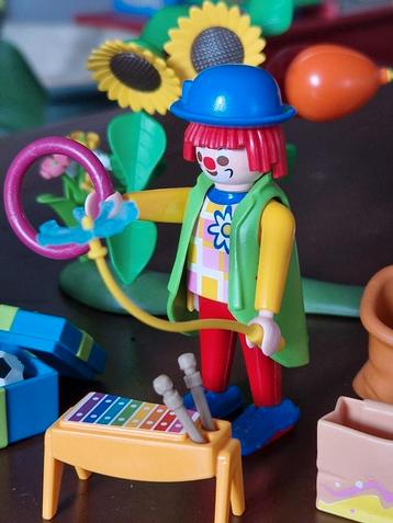 Playmobil kinderfeestje met clown en veel accessoires beschikbaar voor biedingen