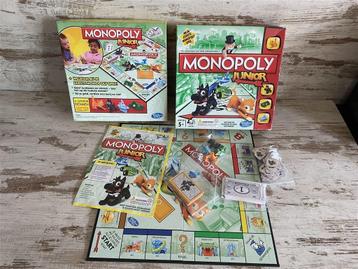 monopoly junior hondje op doos vierkante doos [s841] beschikbaar voor biedingen