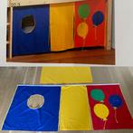 LIFETIME 2-delig speelgordijn “ballonnen” half hoogslaper, Ophalen of Verzenden, Gebruikt, Halfhoogslaper