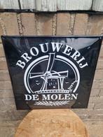 Bierreclame Brouwerij de Molen, Ophalen of Verzenden, Zo goed als nieuw, Reclamebord, Plaat of Schild, Overige merken