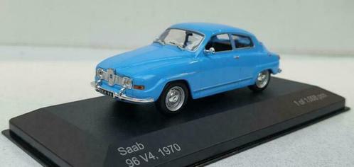 WhiteBox Saab 96 V4 1970 Hell Blauw, Hobby en Vrije tijd, Modelauto's | 1:43, Nieuw, Auto, Overige merken, Ophalen of Verzenden