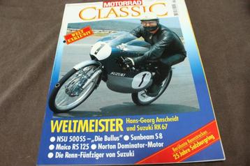 Motorrad Classic nov dec 1994 Sunbeam S8 maico RS125 NSU beschikbaar voor biedingen
