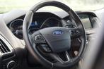 Ford Focus Wagon 1.0 125PK Titanium | Deep Impact Blue | Xen, Gebruikt, Blauw, Handgeschakeld, 3 cilinders