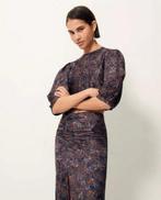 Sessùn prachtig bloesje, print, pofmouw & rug detail 36/38, Kleding | Dames, Blouses en Tunieken, Overige kleuren, Sessùn, Nieuw