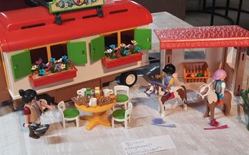 70510 Ponykamp met woonwagen.  beschikbaar voor biedingen
