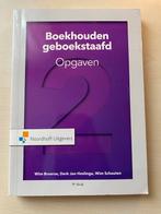 Boekhouden geboekstaafd 2 - opgaven, Ophalen of Verzenden, Zo goed als nieuw, Overige niveaus