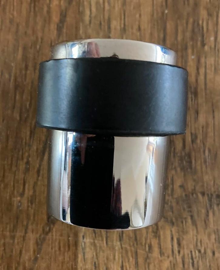 Deurstoppers RVS gepolijst 33 mm (2 stuks), Huis en Inrichting, Woonaccessoires | Deurstoppers, Nieuw, Binnen, Ophalen of Verzenden