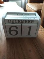 Houten blok kalender, Diversen, Kalenders, Ophalen of Verzenden, Zo goed als nieuw